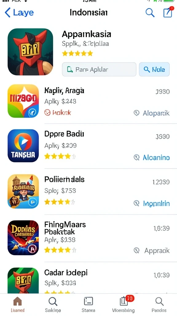 Berbagai karakter yang bisa dipilih untuk meningkatkan strategi permainan.