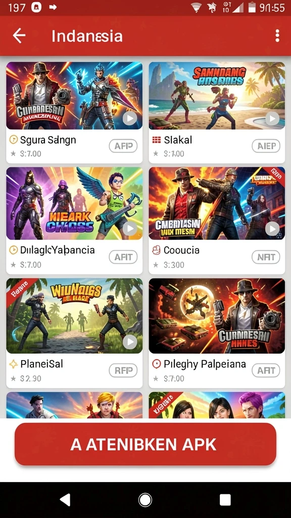 Level yang beragam dan menantang untuk semua pemain.