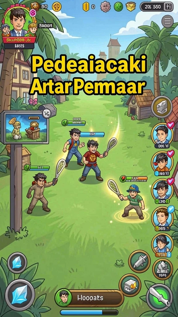 Grafis yang luar biasa dan efek suara yang memukau.
