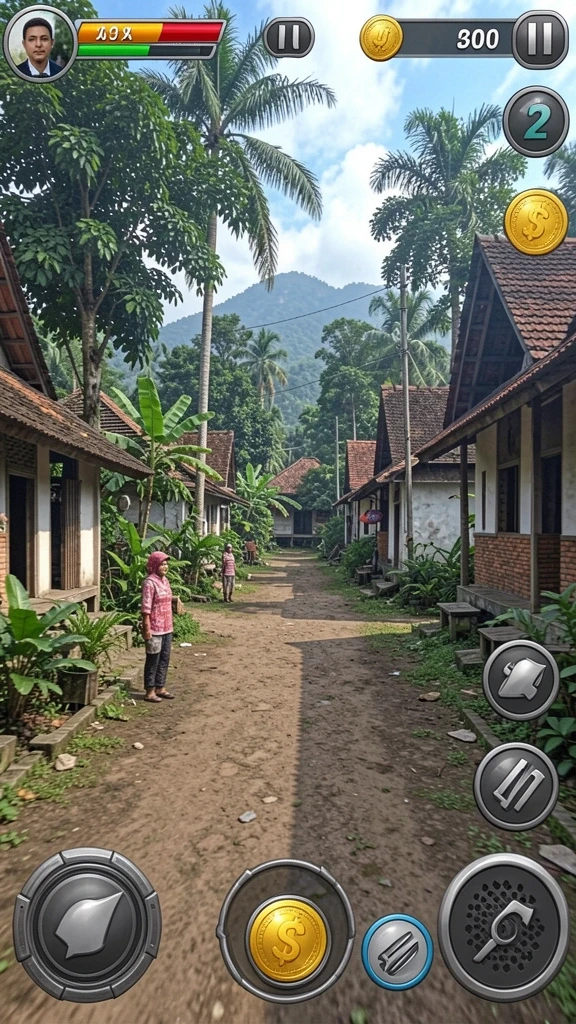 Tampilan menu utama yang menarik dan mudah dinavigasi.
