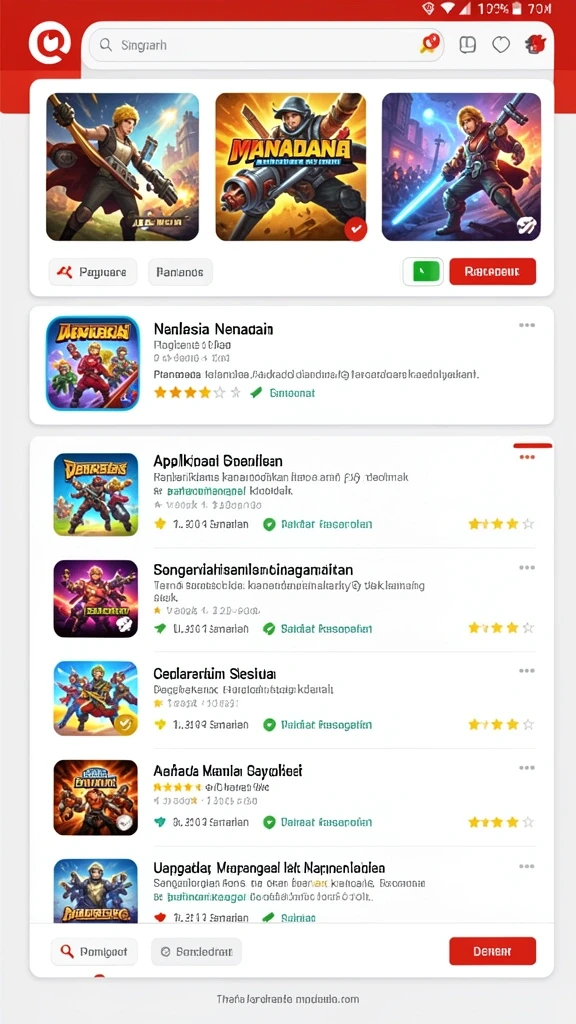 Karakter unik dengan kemampuan khas di setiap level.