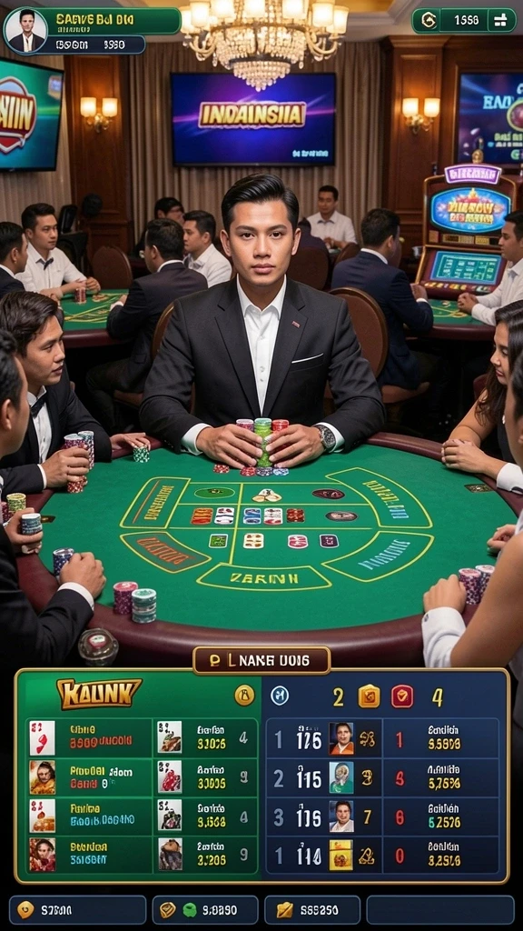 Pemain bersenang-senang dalam turnamen CENDANA777.
