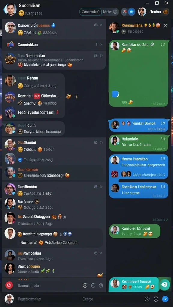 Pemandangan yang memukau dari level terbaru dalam game.