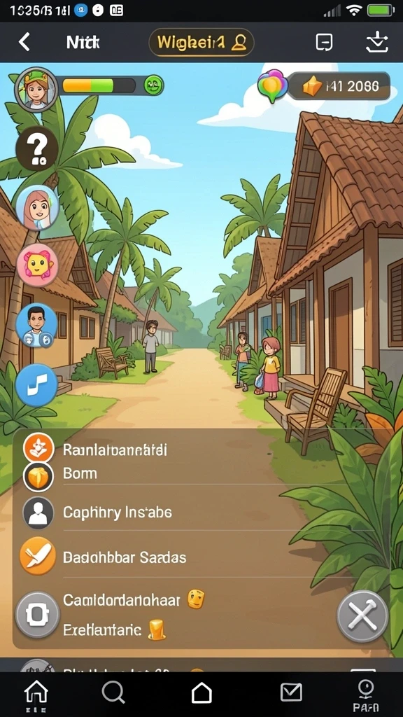 Tantangan seru dalam level terbaru GAMERP.