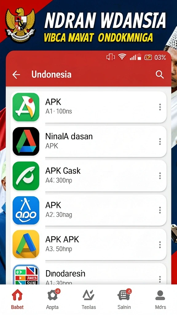 Tampilan antarmuka yang bersih dan modern.