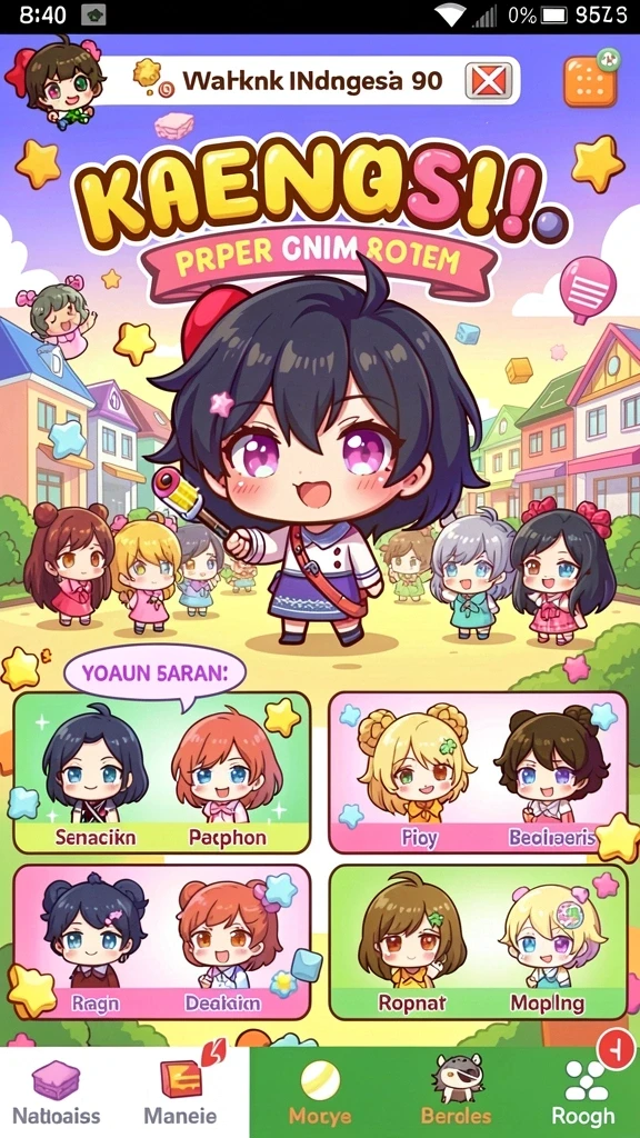 Gameplay yang seru dan penuh tantangan.