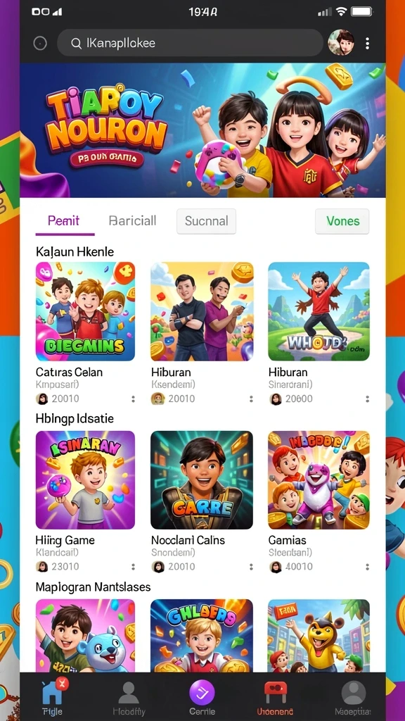Tampilan antarmuka yang ramah pengguna.