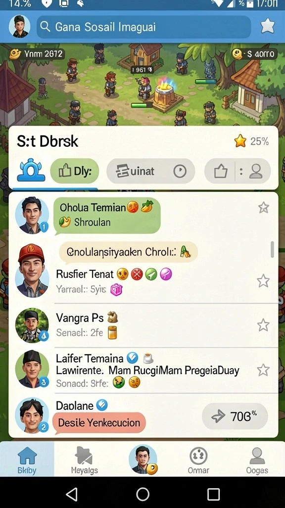 Lintasan balap yang mendebarkan dan penuh tantangan.