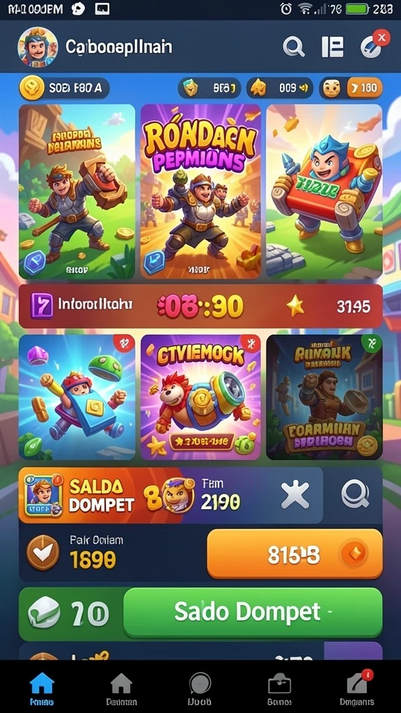 Screenshot menampilkan tampilan antarmuka pengguna yang menarik.