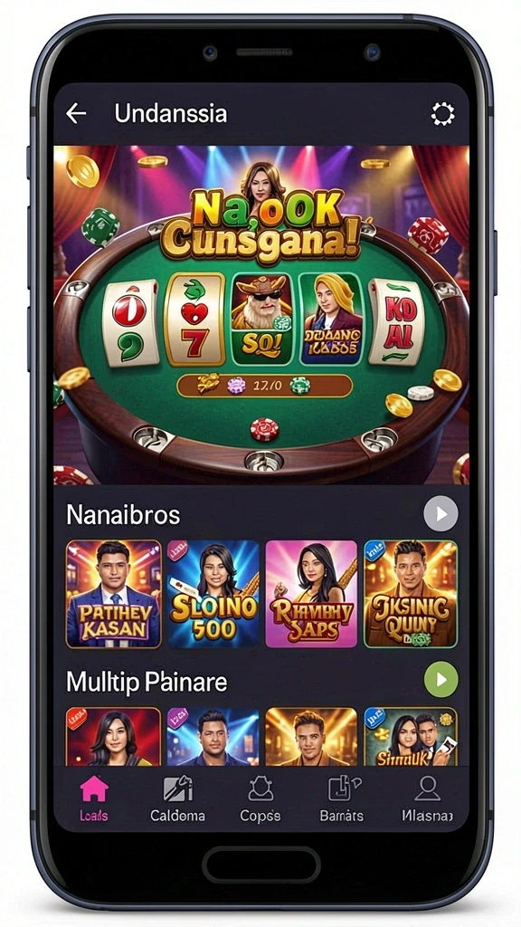 Tampilan antarmuka IDNSCORE yang menarik.