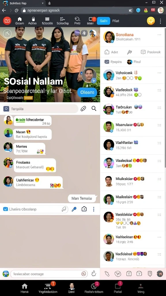Karakter yang unik dan penuh warna di dunia IN22.