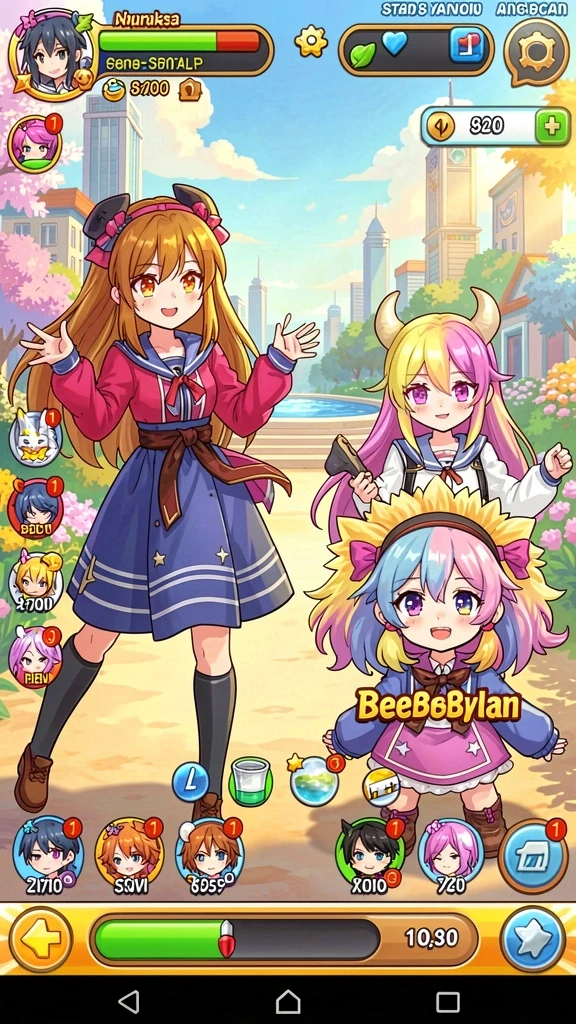 Screenshot 1 menunjukkan tampilan awal game JKTJKT yang menarik.