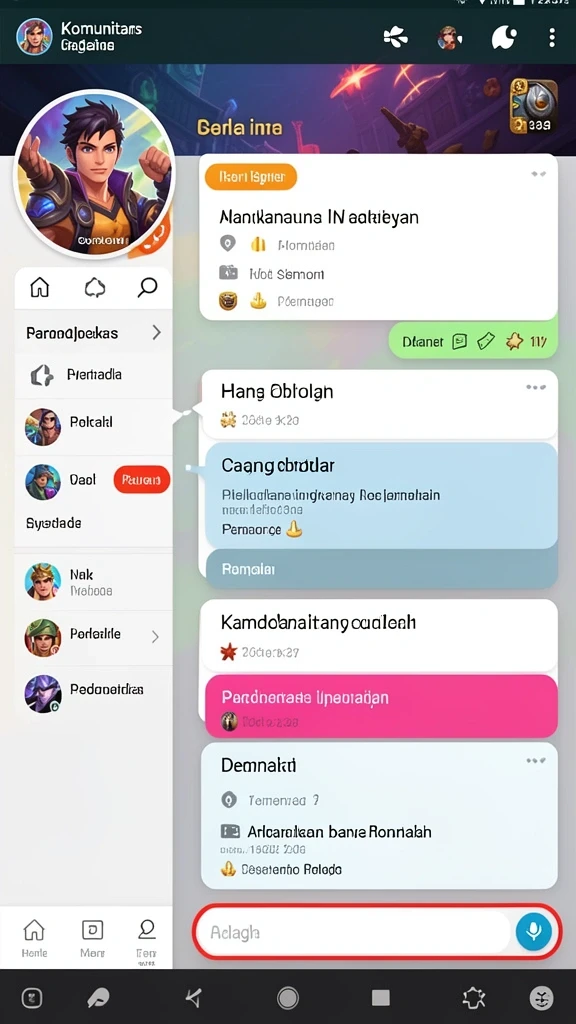Tampilan antarmuka yang menarik dan mudah digunakan.