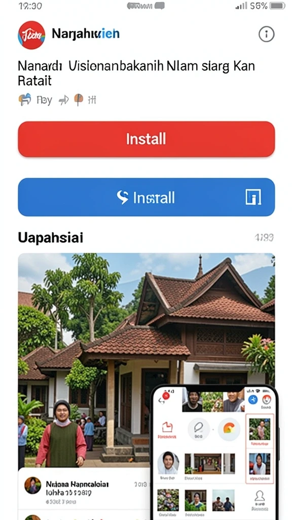 Tampilan antarmuka utama MILO4D yang menarik.