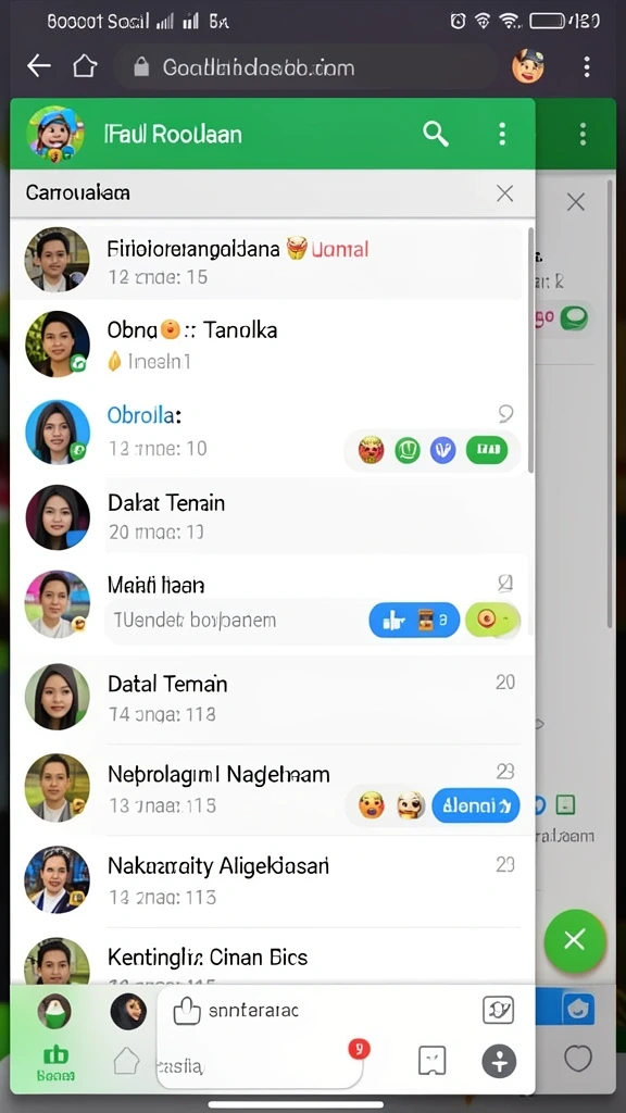 Tampilan antarmuka yang menarik dan mudah dinavigasi.