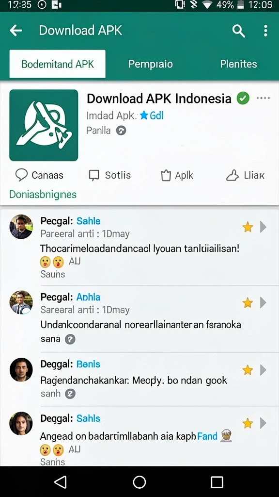 Tampilan antarmuka yang user-friendly.