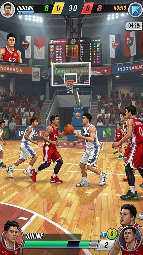 Screenshot menampilkan grafik yang mengagumkan dari game OKJKT.