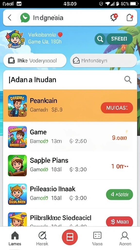 Tampilan antarmuka yang menarik dan mudah dinavigasi.