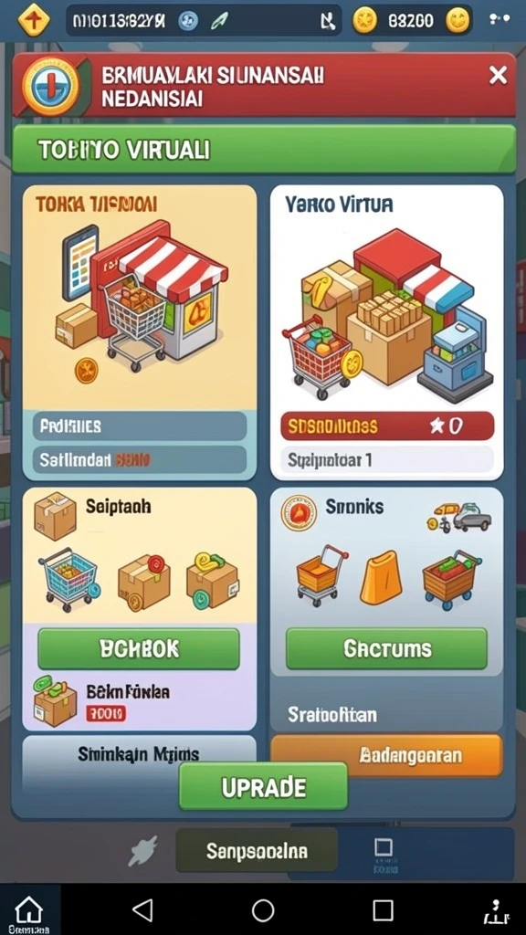 Fitur statistik permainan yang membantu pemain.