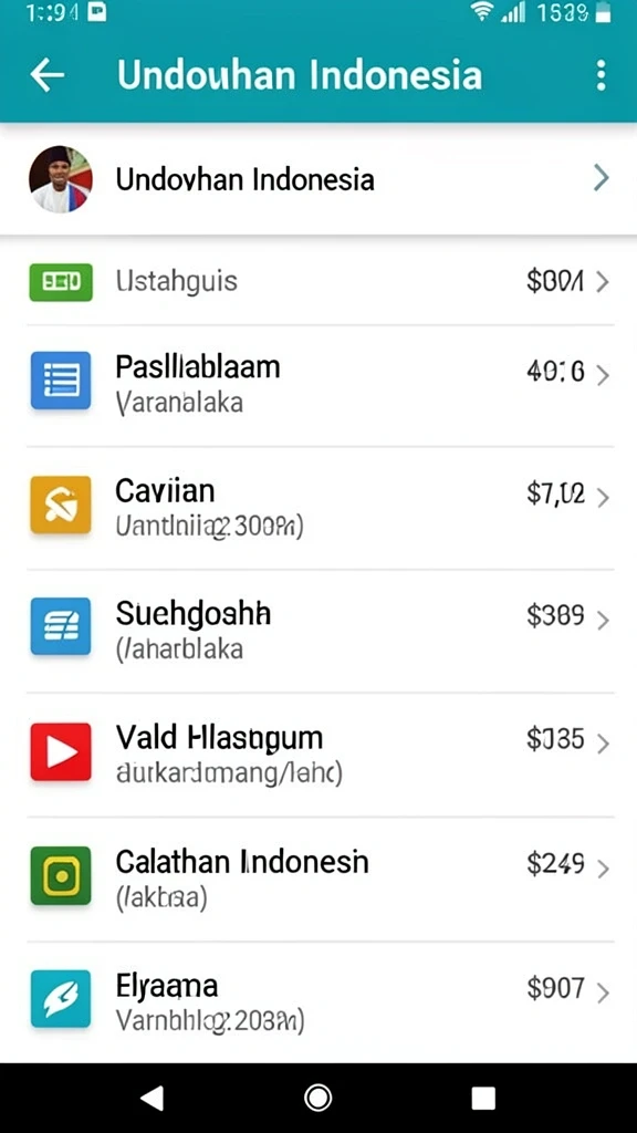 Tampilan antarmuka PAKDE4D yang modern dan menarik.