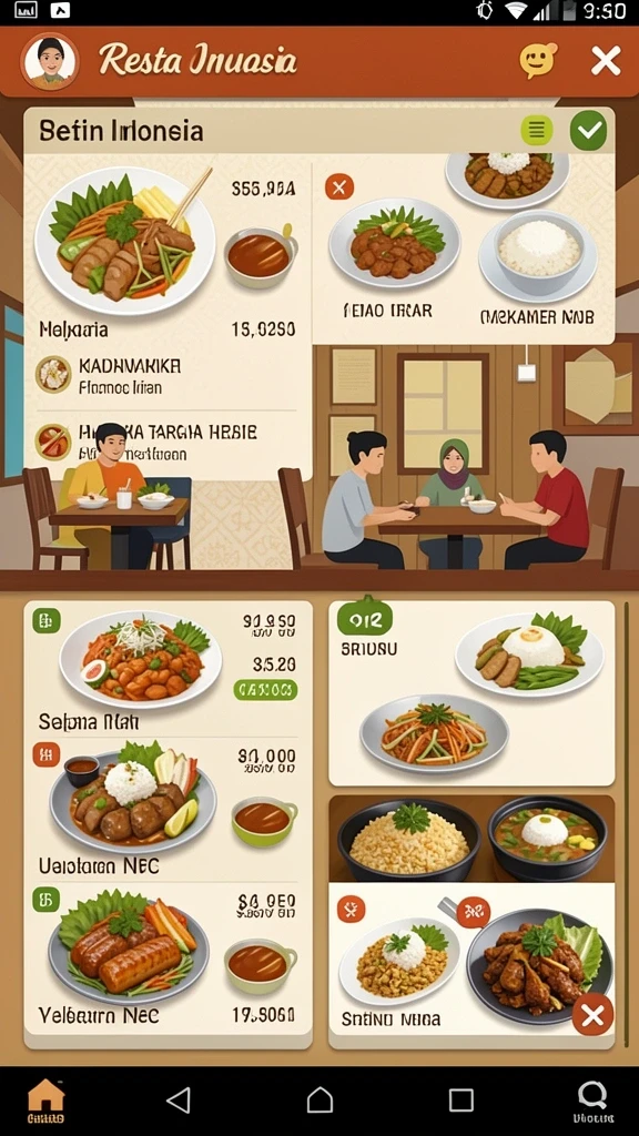 Beragam pilihan permainan judi yang tersedia.