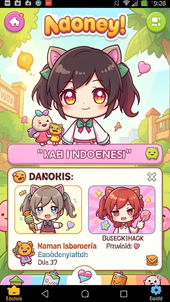 Screenshot menampilkan antarmuka utama PESIAR88 yang menarik.