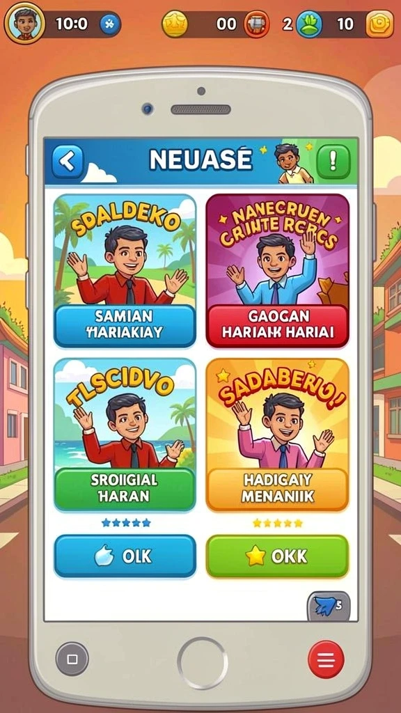 Mode multiplayer yang membuat permainan semakin seru.