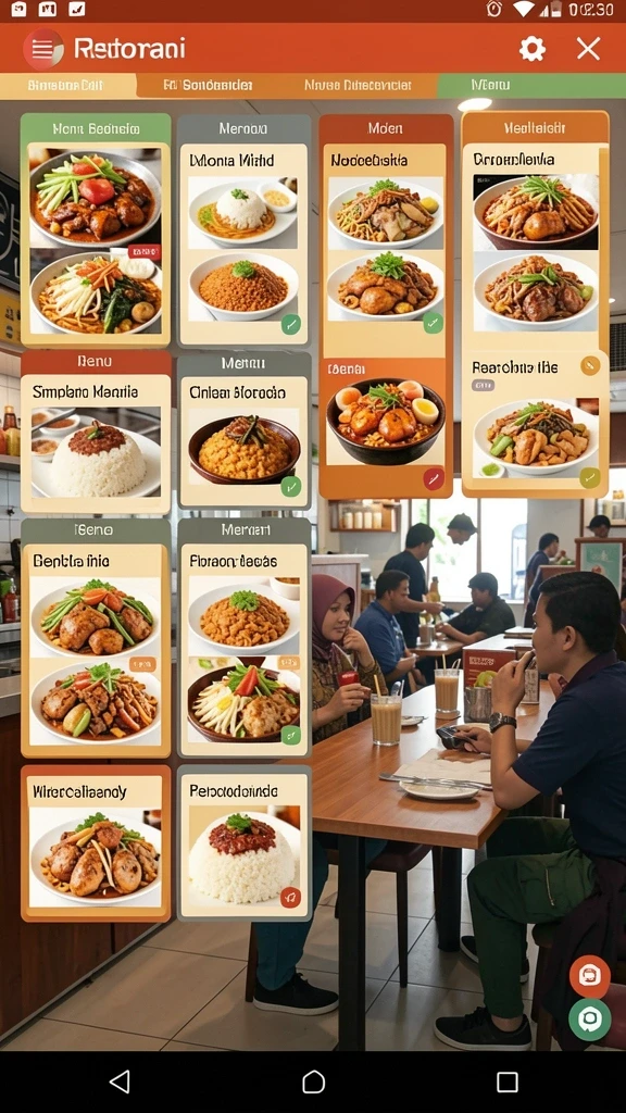 Tampilan antarmuka yang intuitif dan mudah dinavigasi.