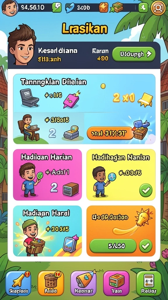 Antarmuka yang menarik dan mudah digunakan.