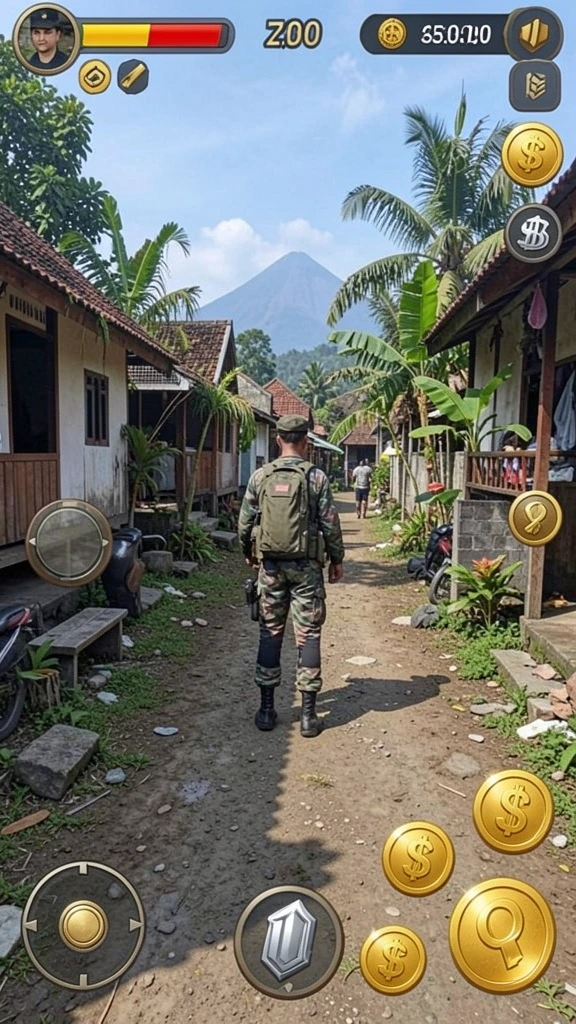 Pemain bersaing dalam tantangan menarik.