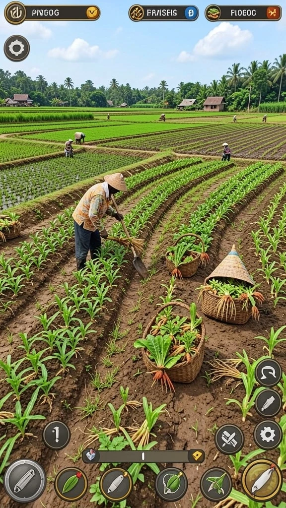 Fitur sosial yang mendukung interaksi antar pemain.