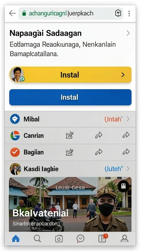 Tampilan antarmuka VALOHOKI yang menarik dan mudah digunakan.