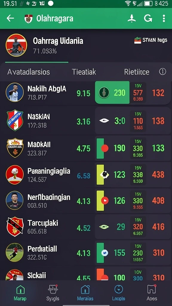 Tampilan awal yang menarik dan penuh warna.